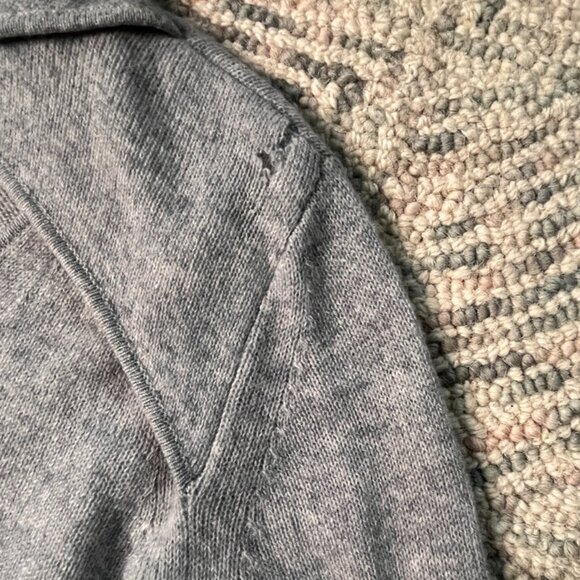 Michael by Michael Kors 100% Cashmere Cutout V-Neck Sweater - Picture 8 of 14